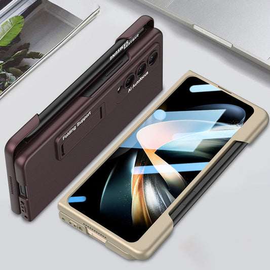 Serie Samsung | Funda para teléfono móvil de doble cara Galaxy Z Fold4 con soporte invisible 