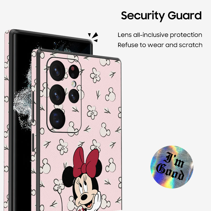 Serie Samsung | Funda de cuero para teléfono de Disney