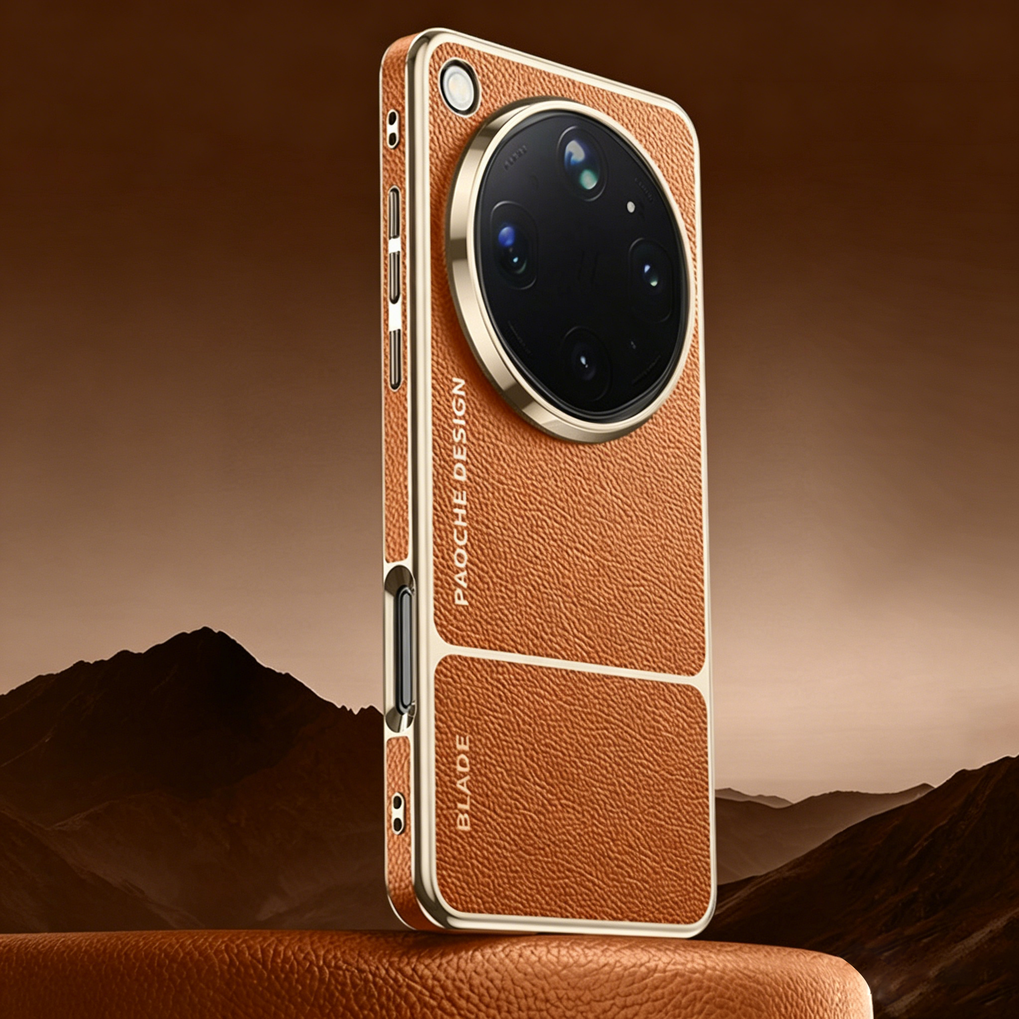 High-End Custom Leather Case