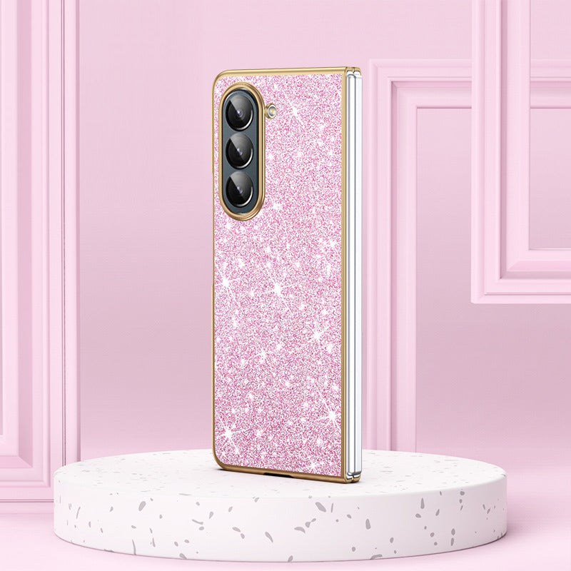 Samsung Galaxy Z Fold Series |  Glitter Electroplated Mobile Phone Case