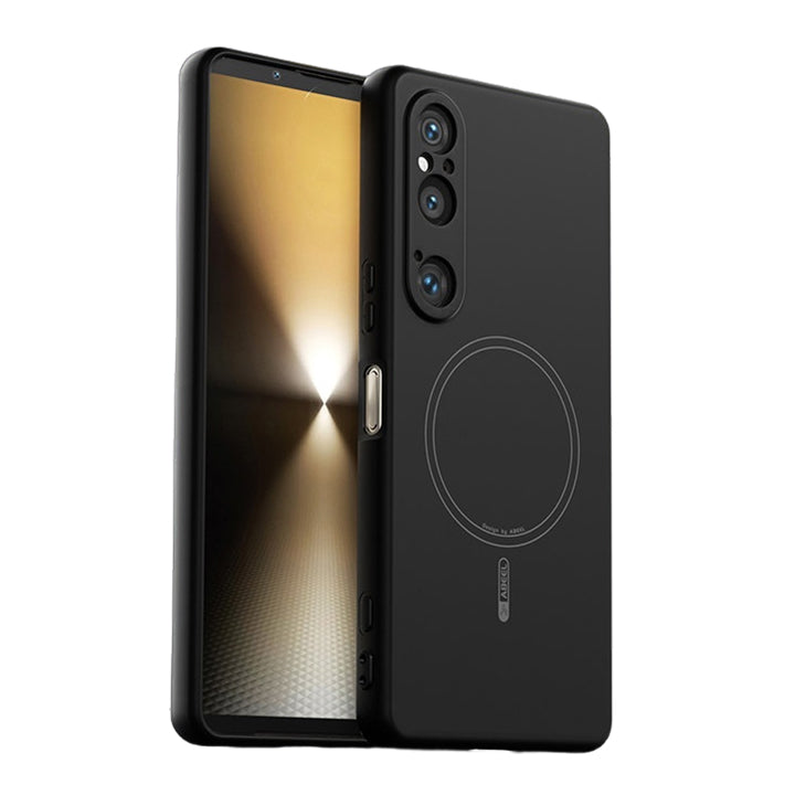 Solid Color Liquid Silicone Case with MagSafe