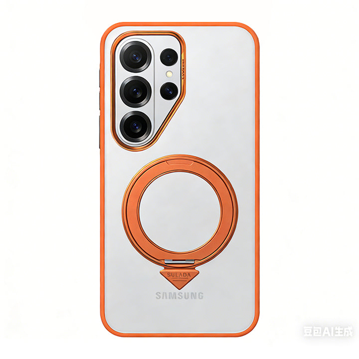 Translucent Frosted Swivel Kickstand Case with MagSafe