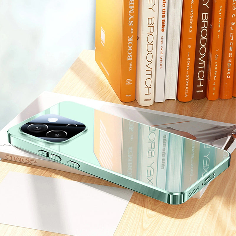 Electroplated Tempered Glass Case