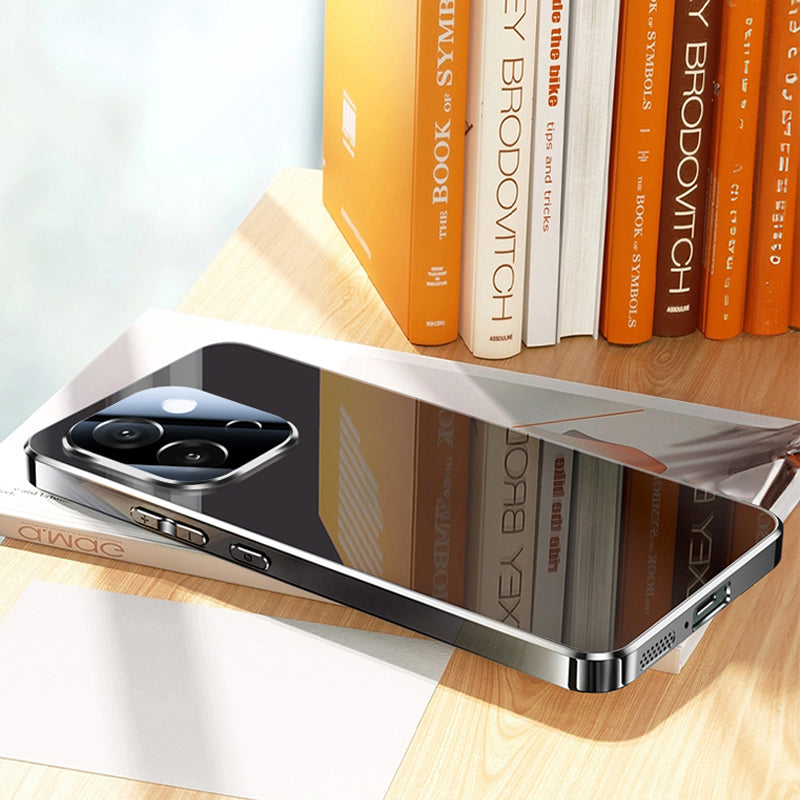 Electroplated Tempered Glass Case