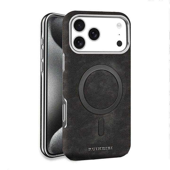 Luxury Business Leather Case with MagSafe