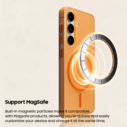 Frosted Semi-Transparent Case with MagSafe