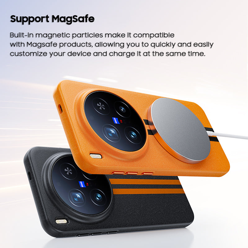 Rock Sand Material Case with MagSafe