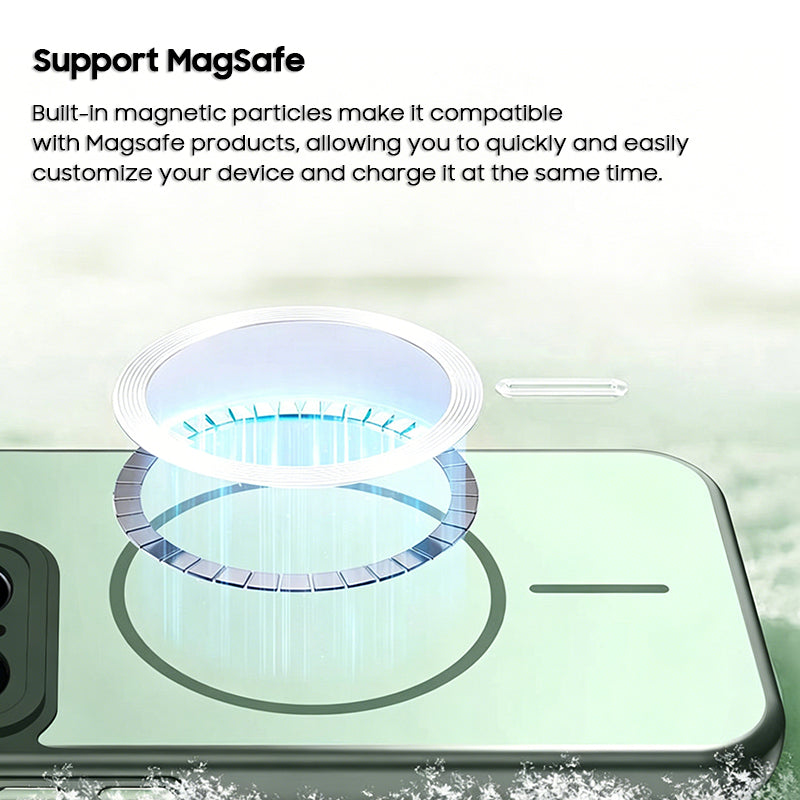 Skin-Friendly Matte Magnet Case