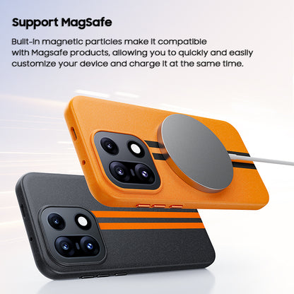Rock Sand Material Case with MagSafe