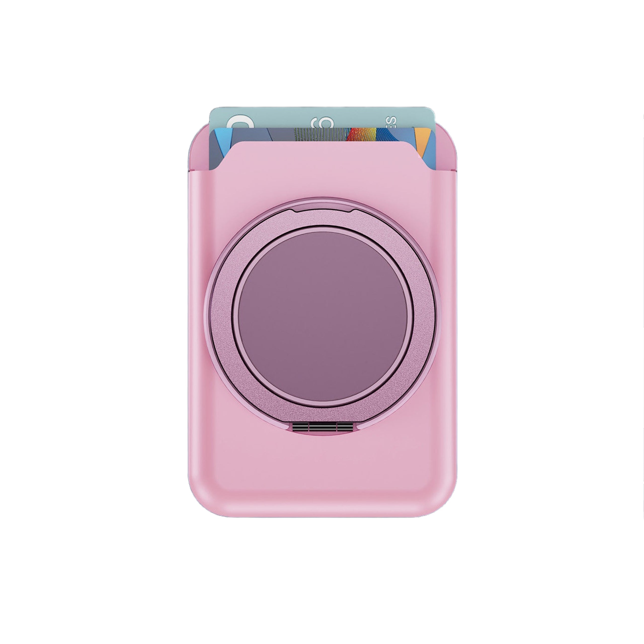 Frosted Card Slot Magnetic Wallet