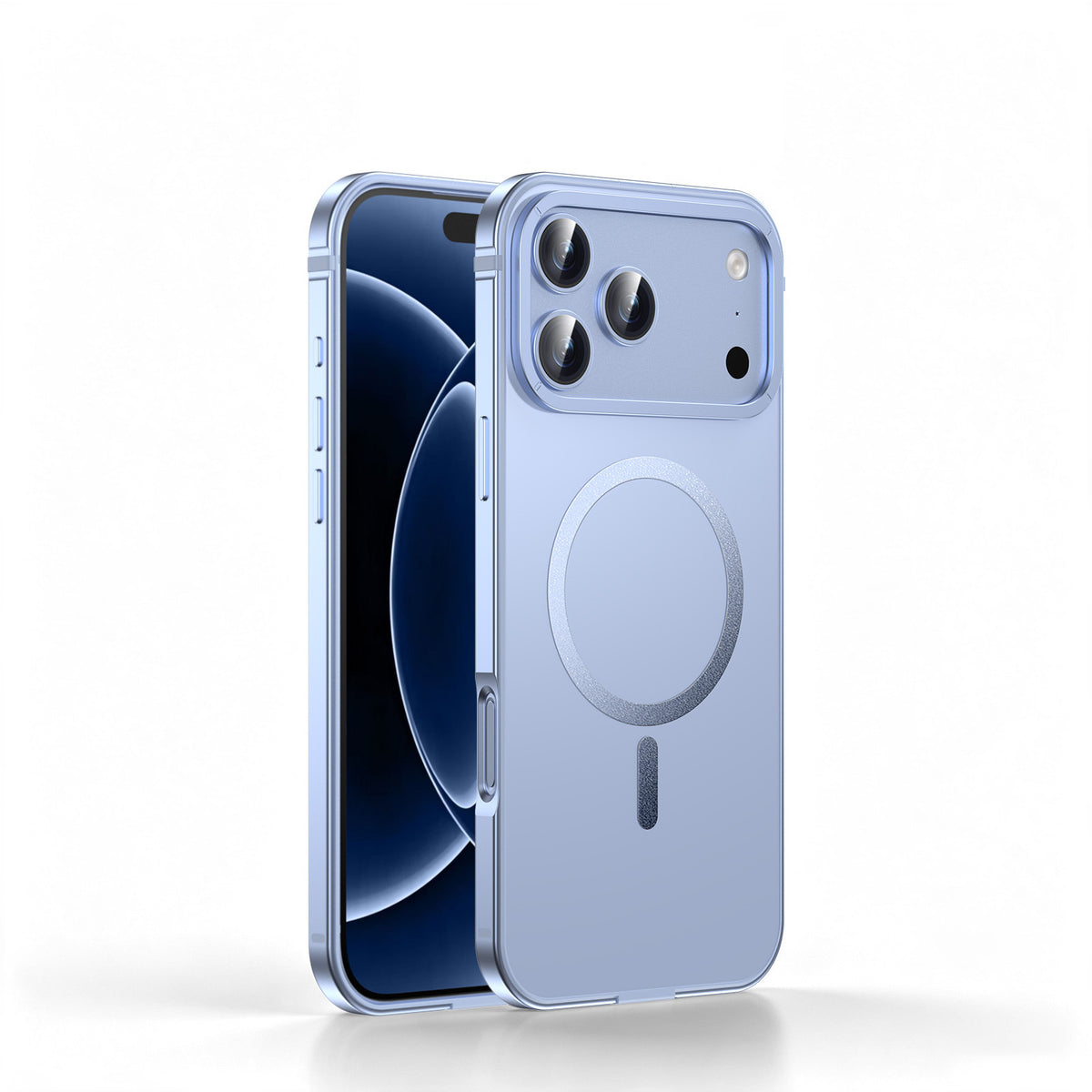 Alloy Metal Frosted Case with MagSafe