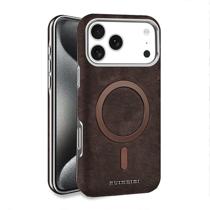 Luxury Business Leather Case with MagSafe