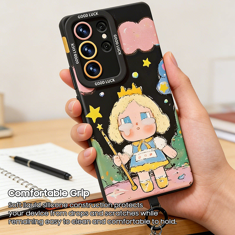 CRYBABY Liquid Silicone Lanyard Case