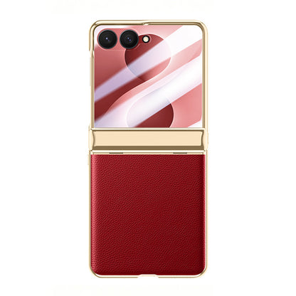 Luxury Electroplated Leather Case