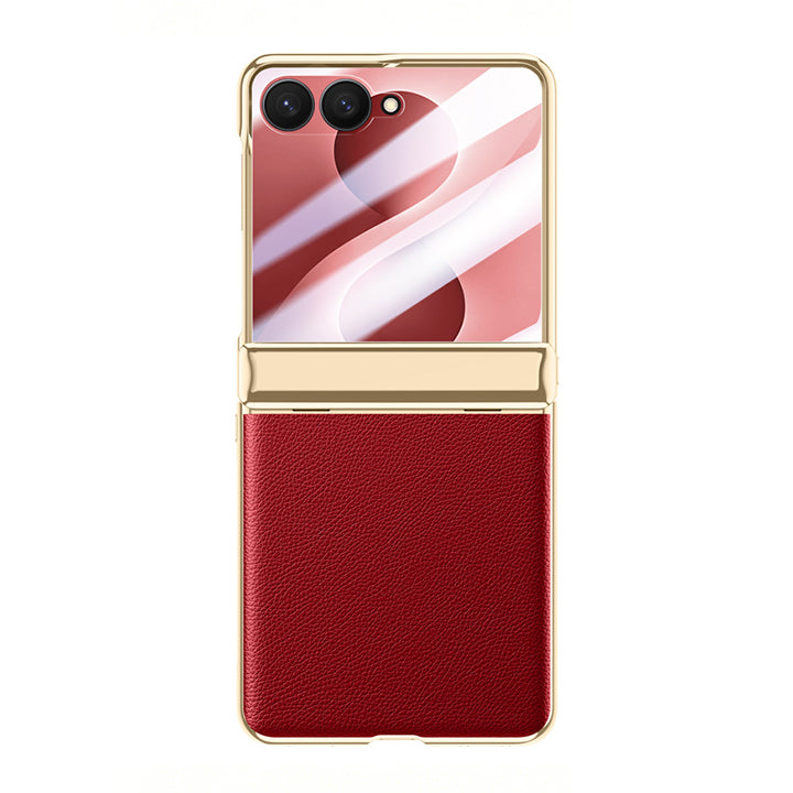 Luxury Electroplated Leather Case