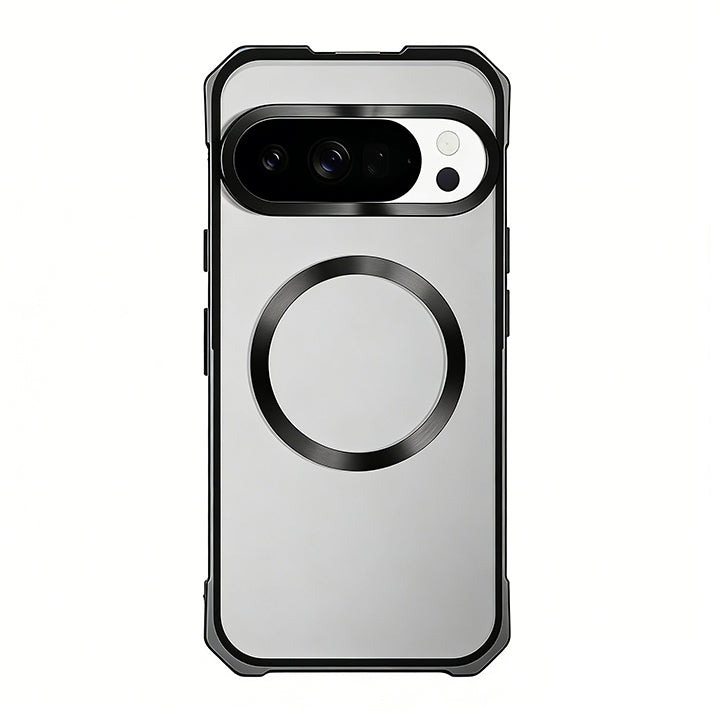 Single-Sided Buckle Metal Frame Case with MagSafe