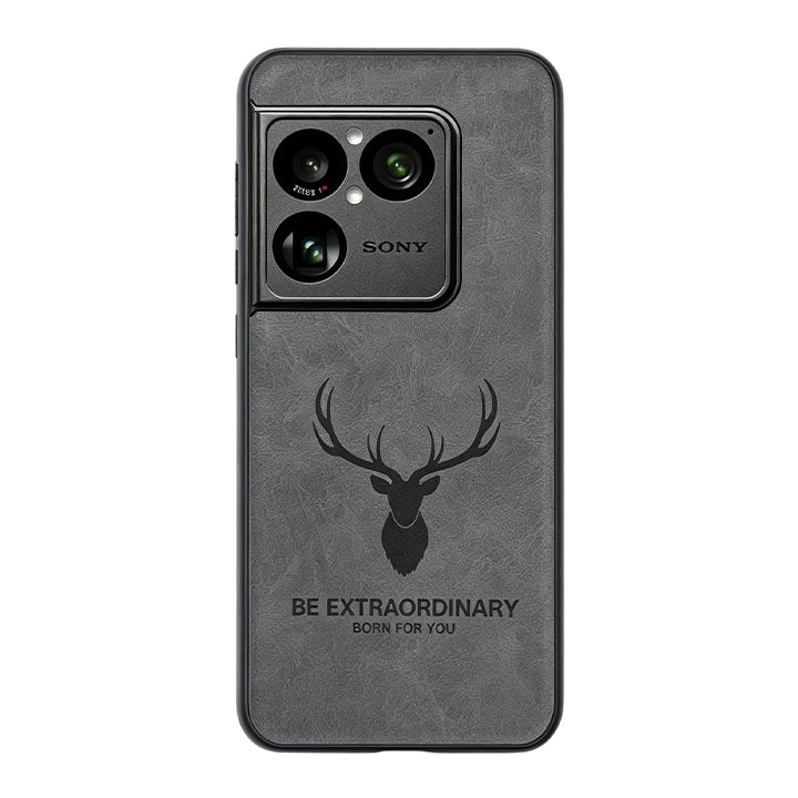 Elk Engraved Leather Case