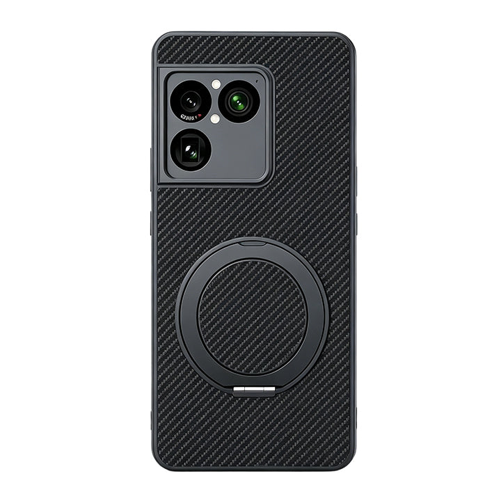 Rotating Ring Leather Case