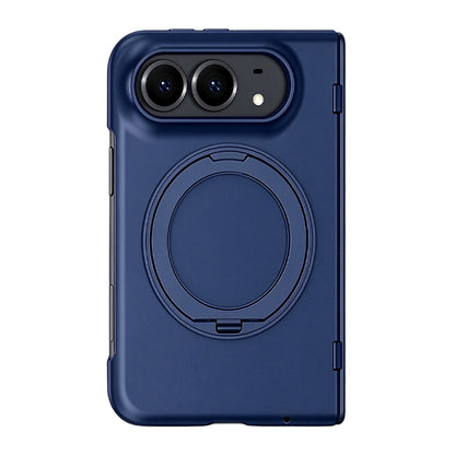 Rotating Magnet Ring Frosted Case with MagSafe