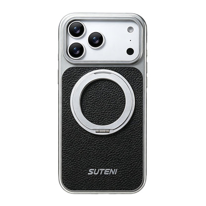 Rotating Ring Leather Case