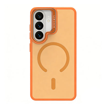 Camera Kickstand Semi-transparent Frosted Case
