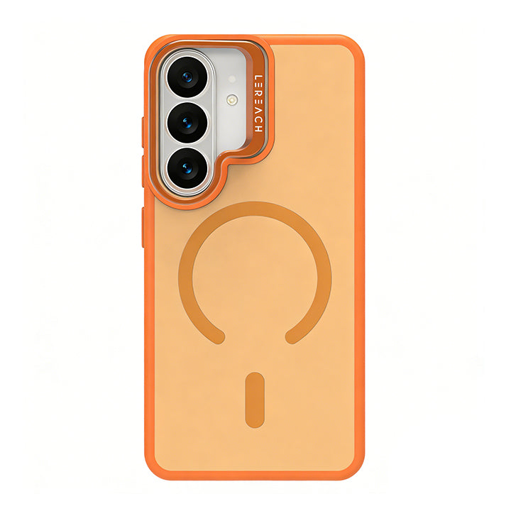 Camera Kickstand Semi-transparent Frosted Case