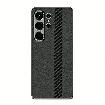 Classic Solid Color Leather Case