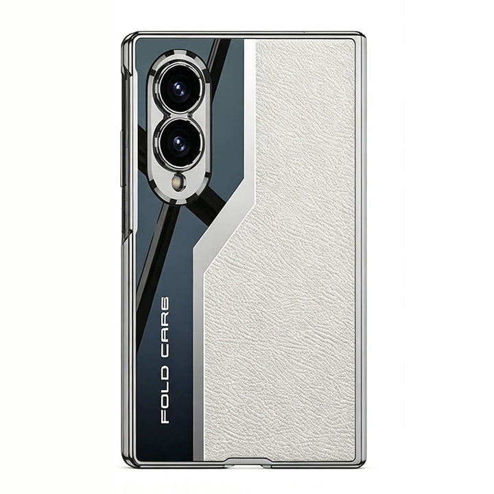 Sci-Fi Design Electroplated Leather Stitching Case