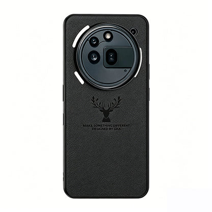 Elk Engraved Leather Case