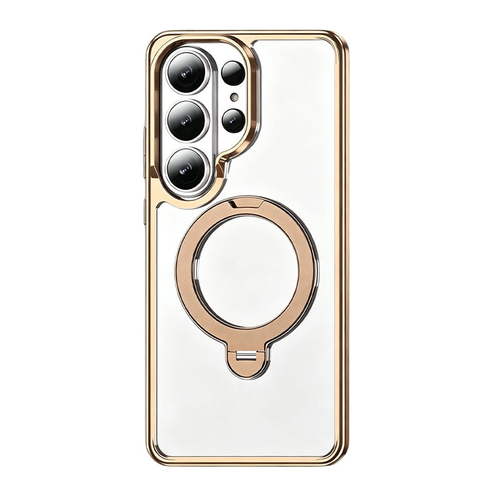 Electroplated Clear Case with MagSafe