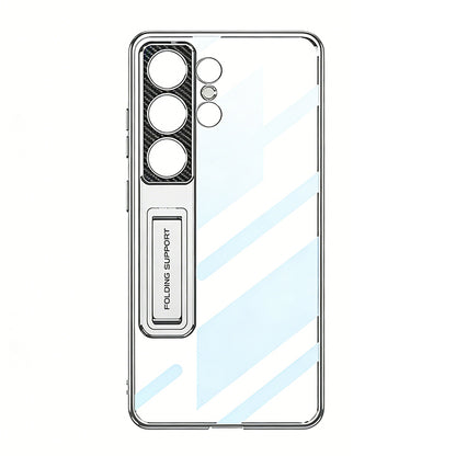 Electroplated Bracket Clear Case