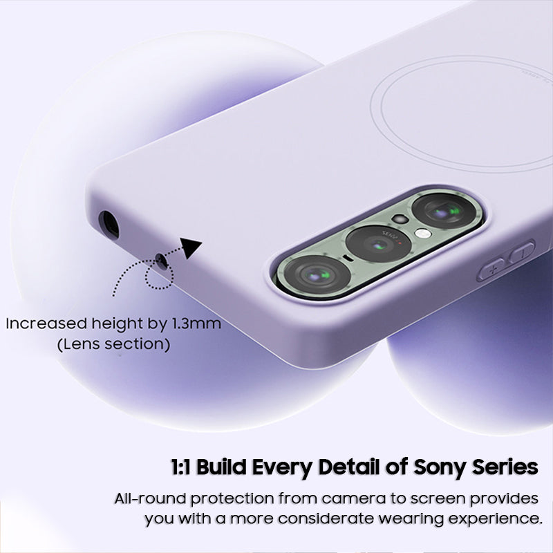 Solid Color Liquid Silicone Case with MagSafe