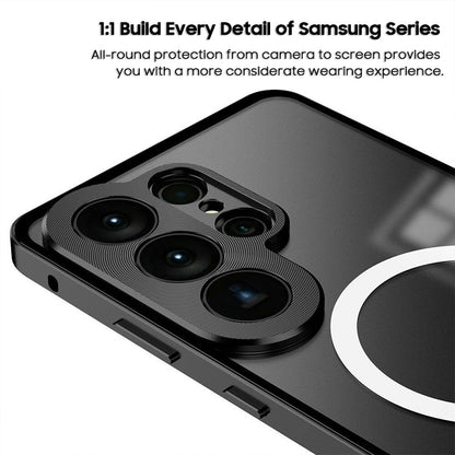 Single-Sided Buckle Metal Frame Case with MagSafe