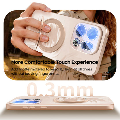 Electroplated Tempered Glass Case with MagSafe