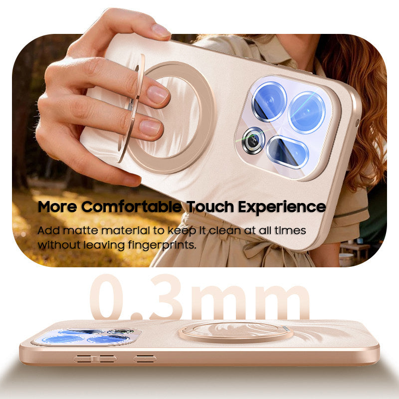Electroplated Tempered Glass Case with MagSafe
