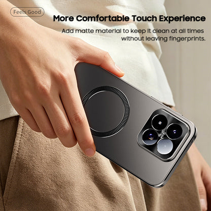 Alloy Metal Frosted Case with MagSafe