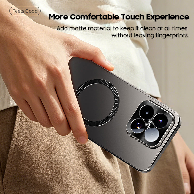 Alloy Metal Frosted Case with MagSafe