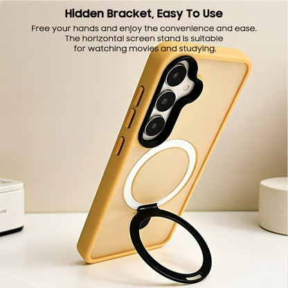 Translucent Frosted Swivel Kickstand Case with MagSafe