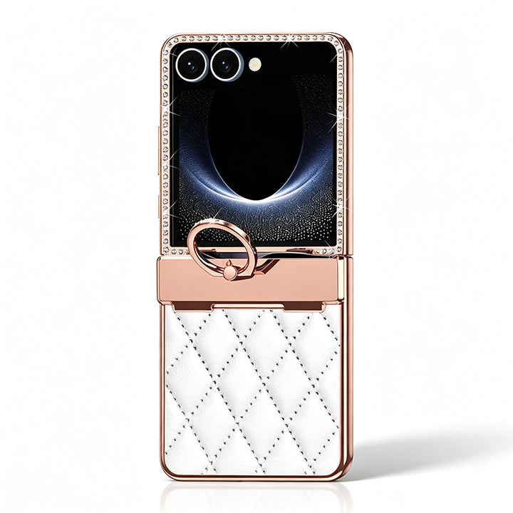 Glitter Diamond Leather Case