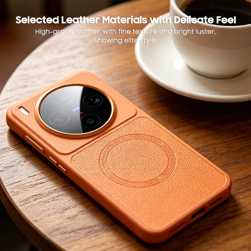 Luxury Leather Case with MagSafe