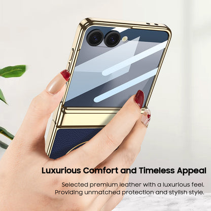 Electroplated Leather Case with MagSafe