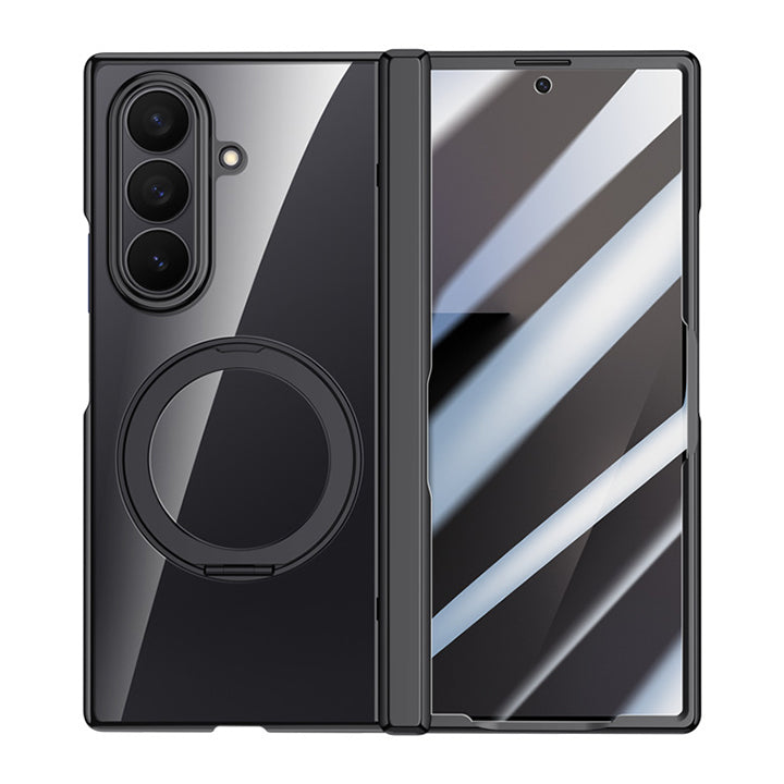 360° Rotating Stand Clear Case with MagSafe