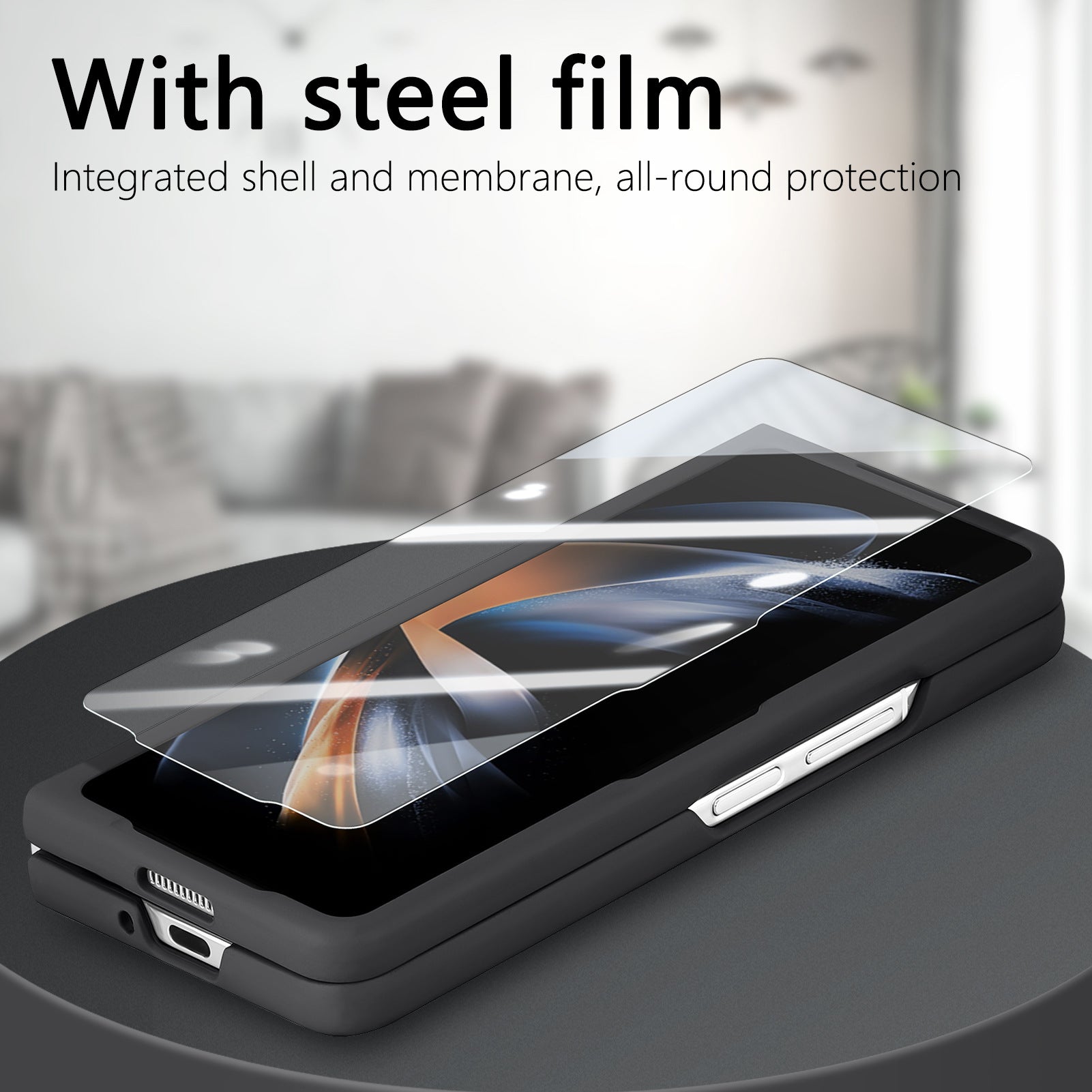 Magnetic Card Holder Carbon Fiber Case