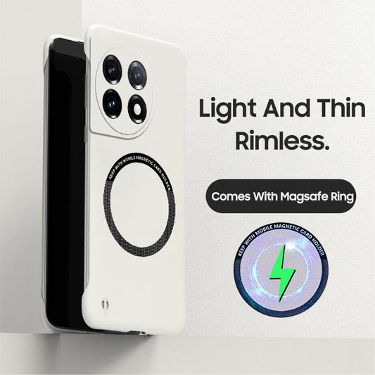 Serie OnePlus Magsafe | Funda para teléfono sin bordes de silicona líquida 