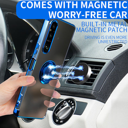 360° Rotating Stand Electroplated Case