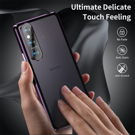 Sony Series | Double-Sided High-Definition Magnetic Buckle Mobile Phone Case