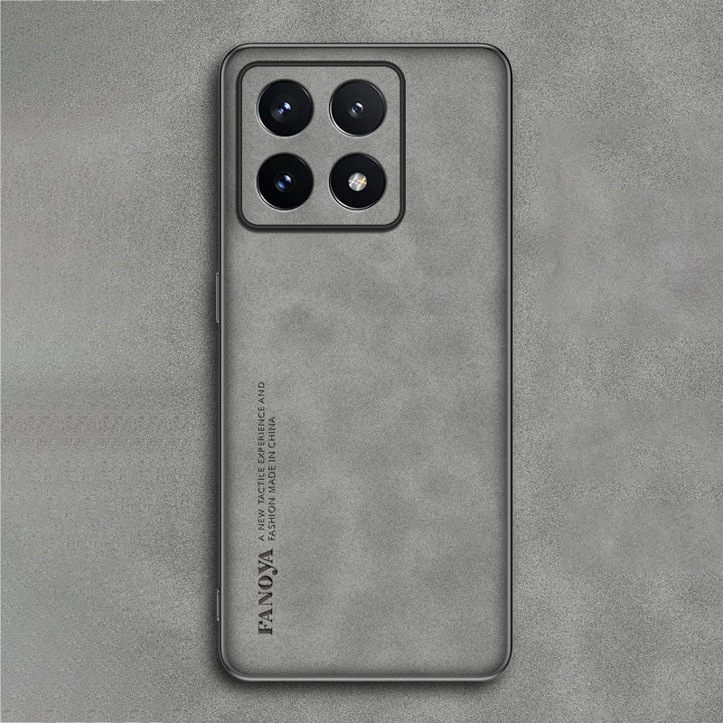 Matte Leather Case with Stand