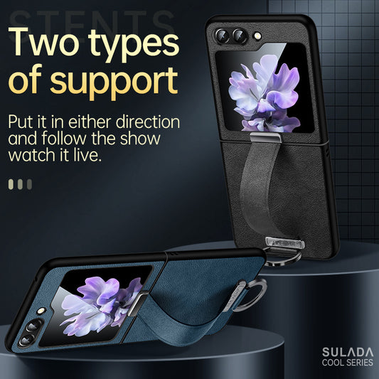 Samsung Galaxy Z Flip Series | Standing Case with Strap