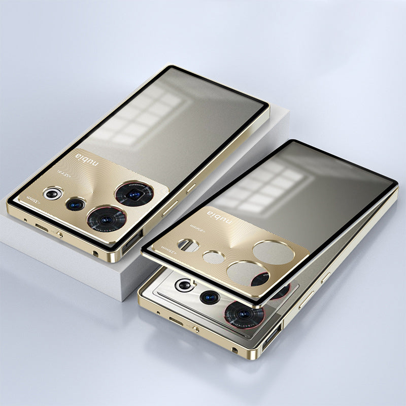 Nubia series | Metal HD Glass Magnetic Phone Case
