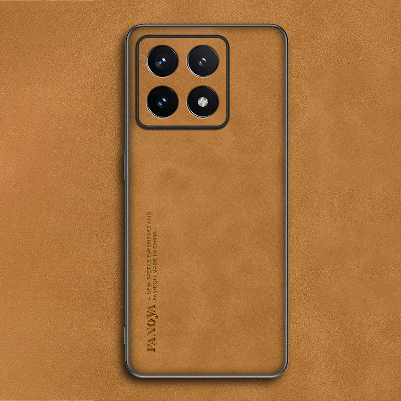 Matte Leather Case with Stand